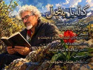 گوڵەیل بەێچەڵ/ شعر کوردی خوارێن/ شێردڵ ئێڵ پوڕ